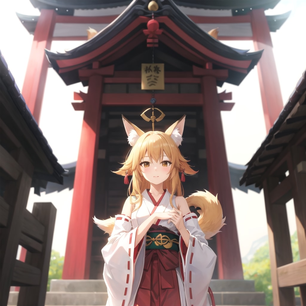 キツネ娘 | の人気AIイラスト・グラビア