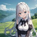 高原カフェのエルフメイド 2枚目