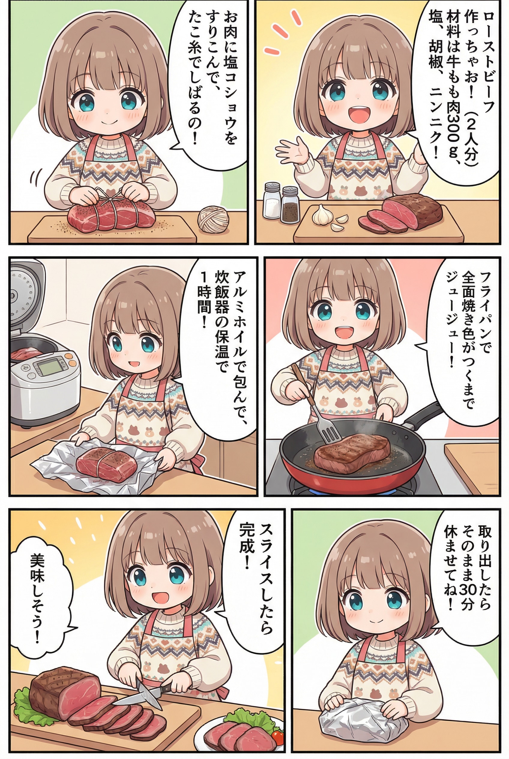 ローストビーフ | の人気AIイラスト・グラビア