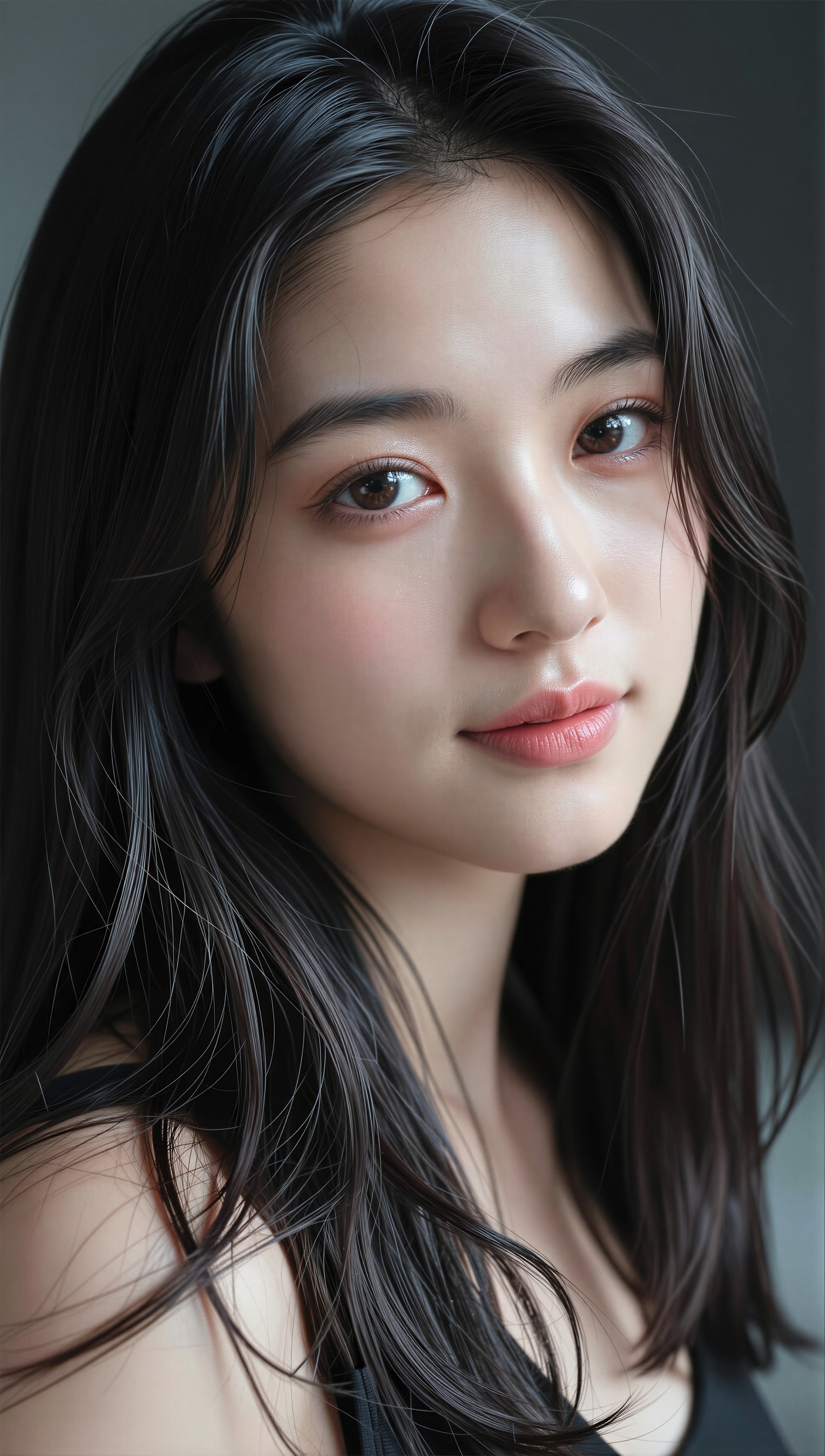 綺麗な髪の女性