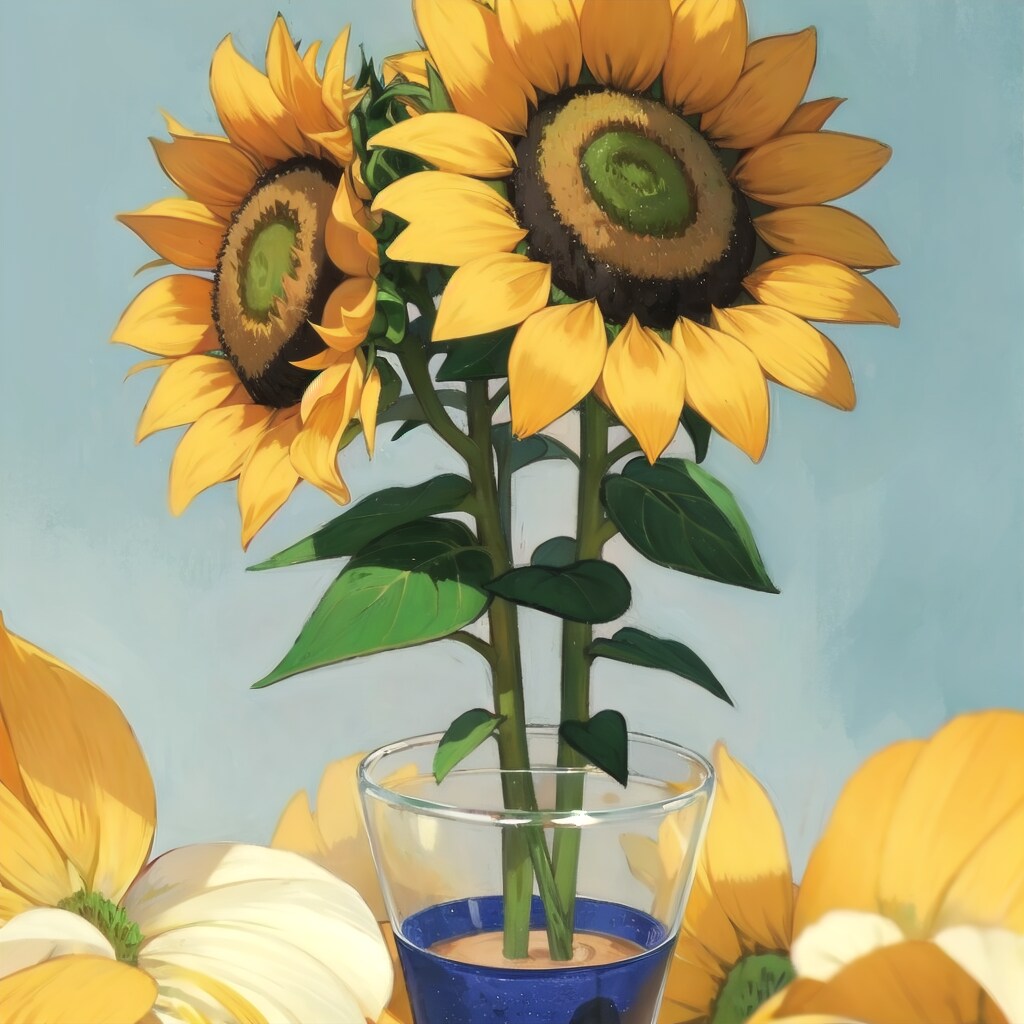 ゴッホのひまわり④