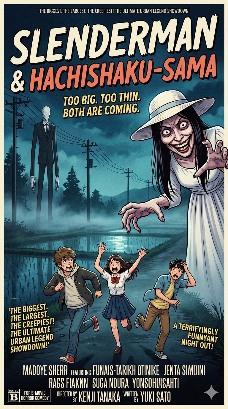 SLENDERMAN & HACHISHAKU-SAMA