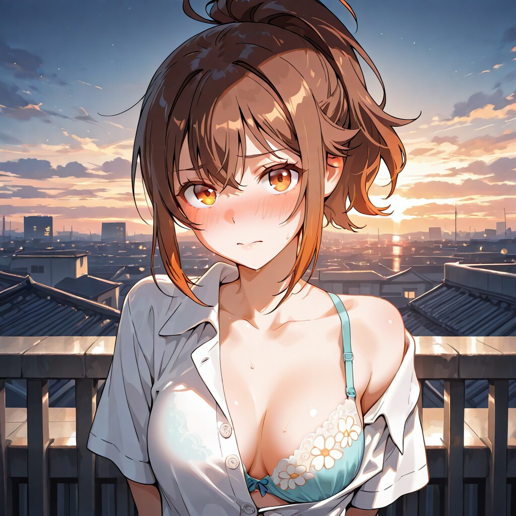 ねぇ、まだ見るの？さすがに恥ずいんだけど