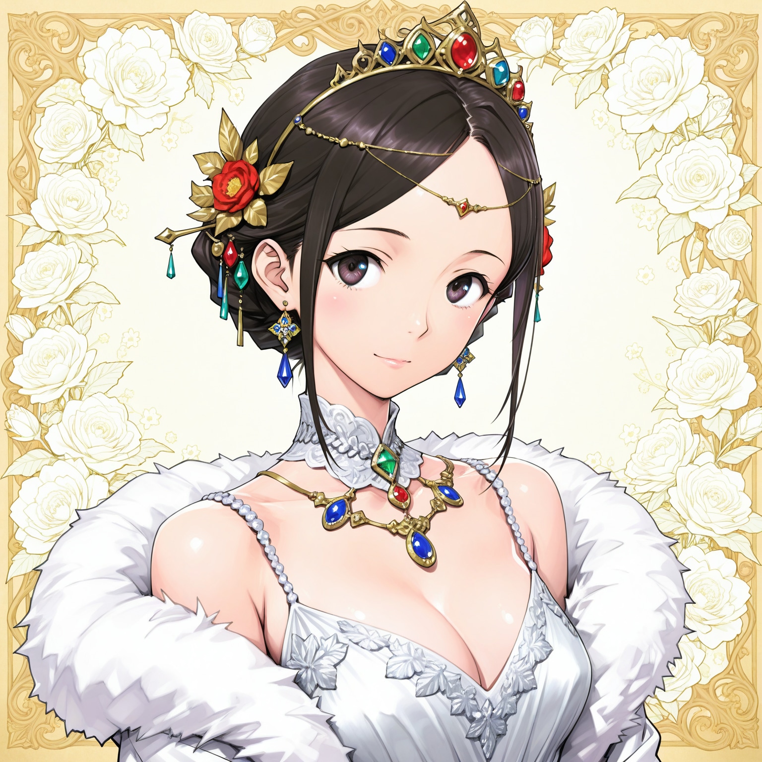 劇場アニメ風貴婦人 | の人気AIイラスト・グラビア