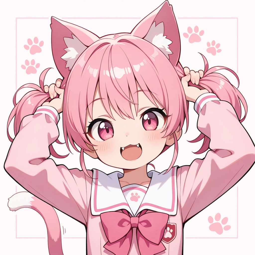 どうにゃ！？メイより可愛いにゃ？？