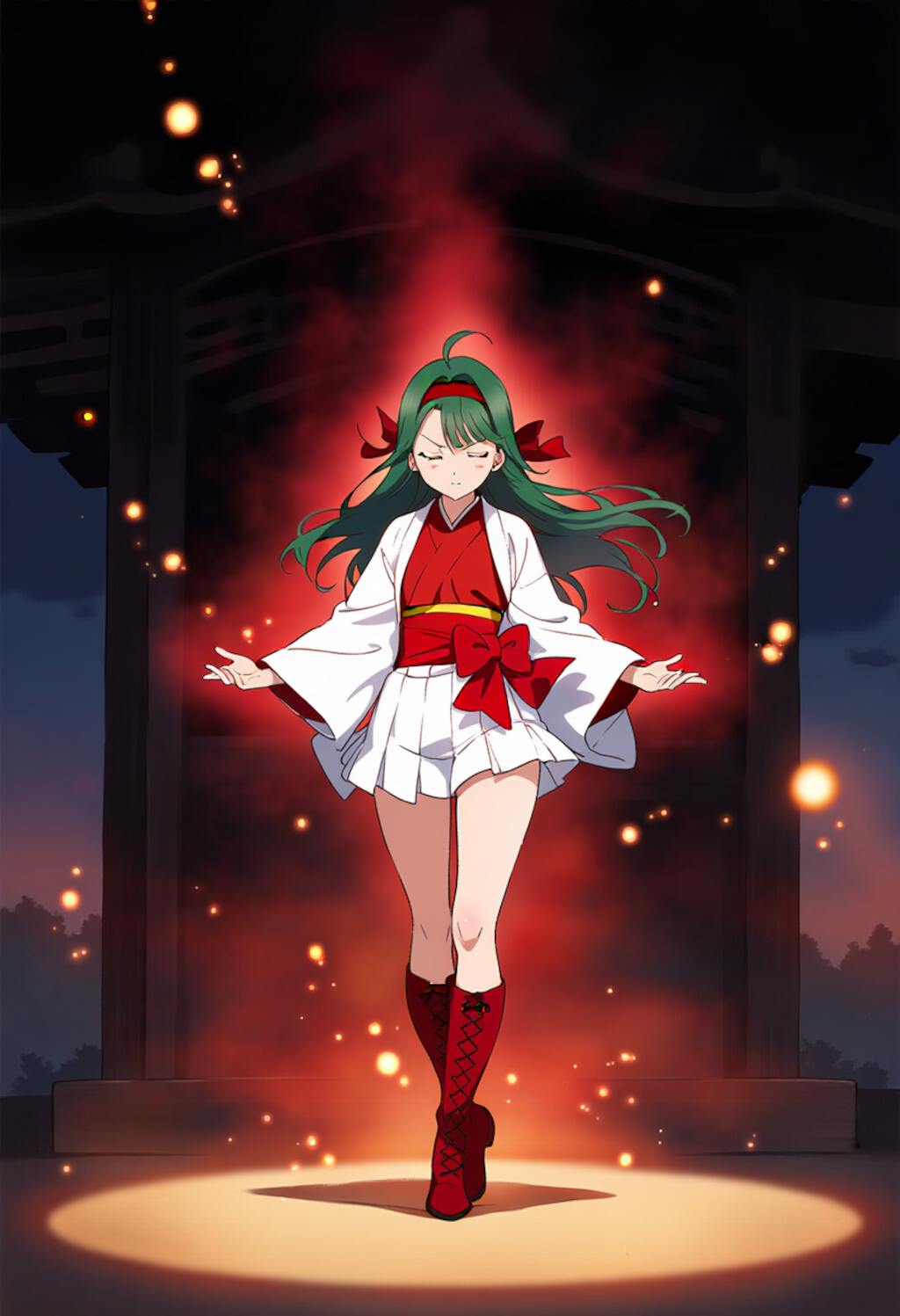 詠唱中のうちの子