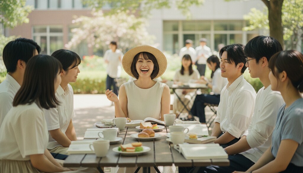 リケジョたちの昼食会