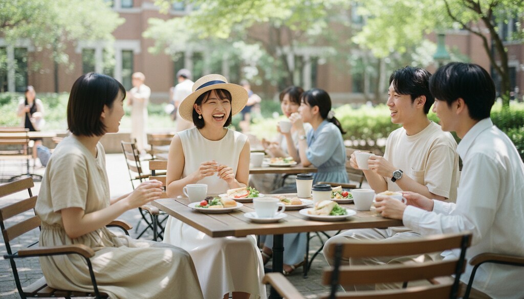 リケジョたちの昼食会