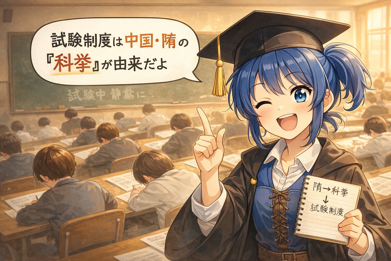 試験の歴史は古い