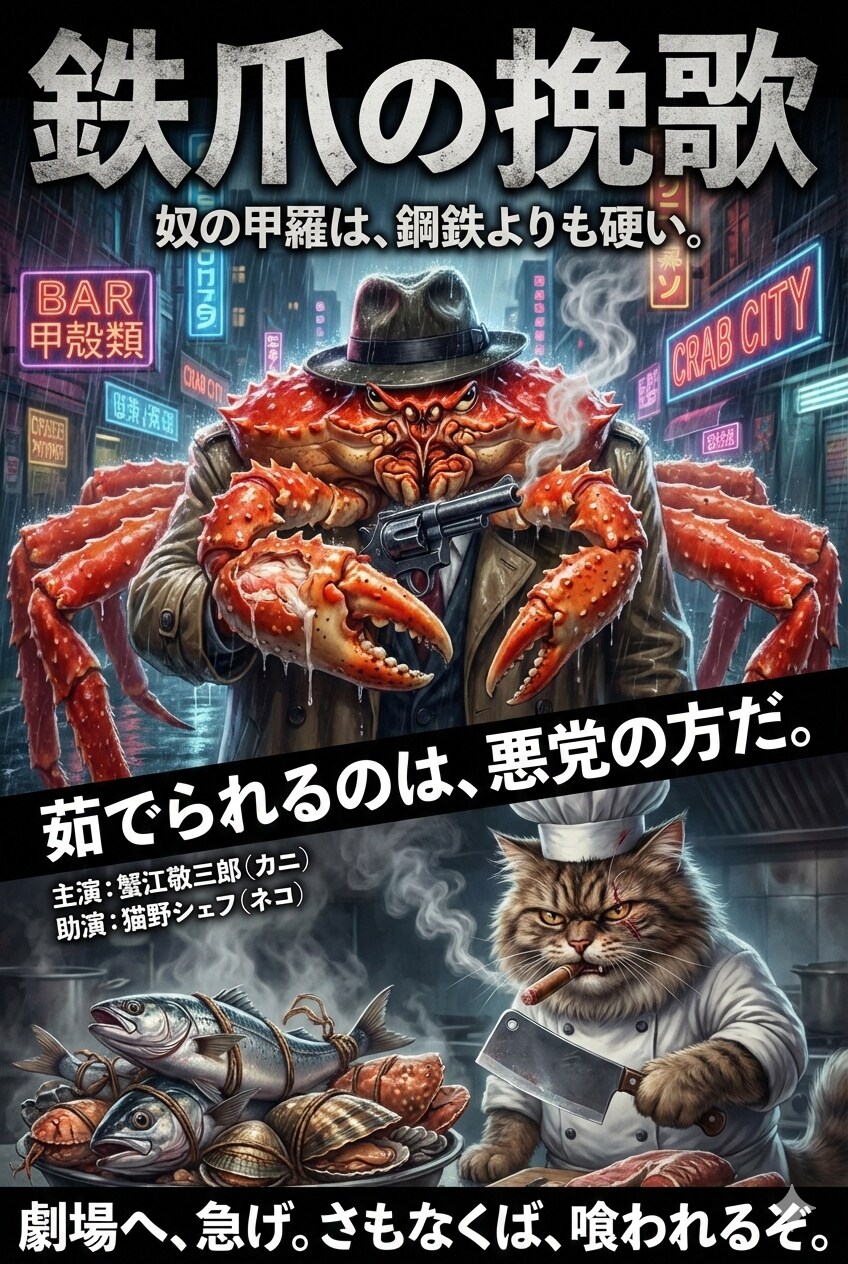 🦀主演ハードボイルドMOVIE