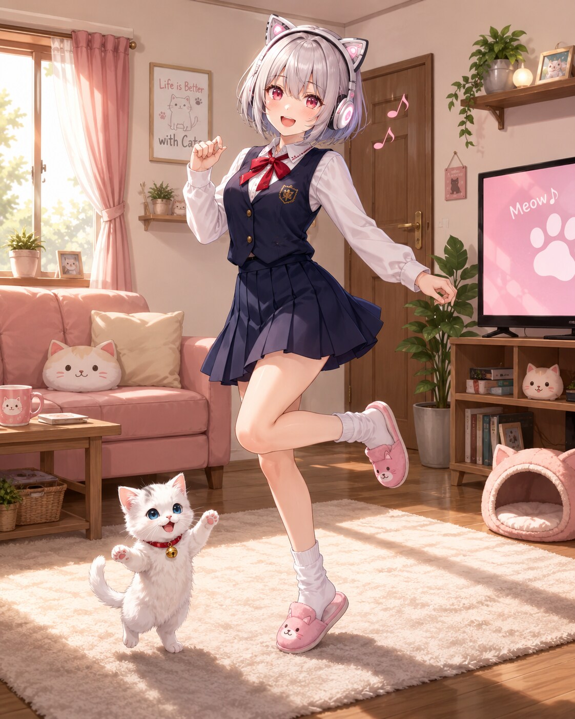 猫耳ヘッドホン