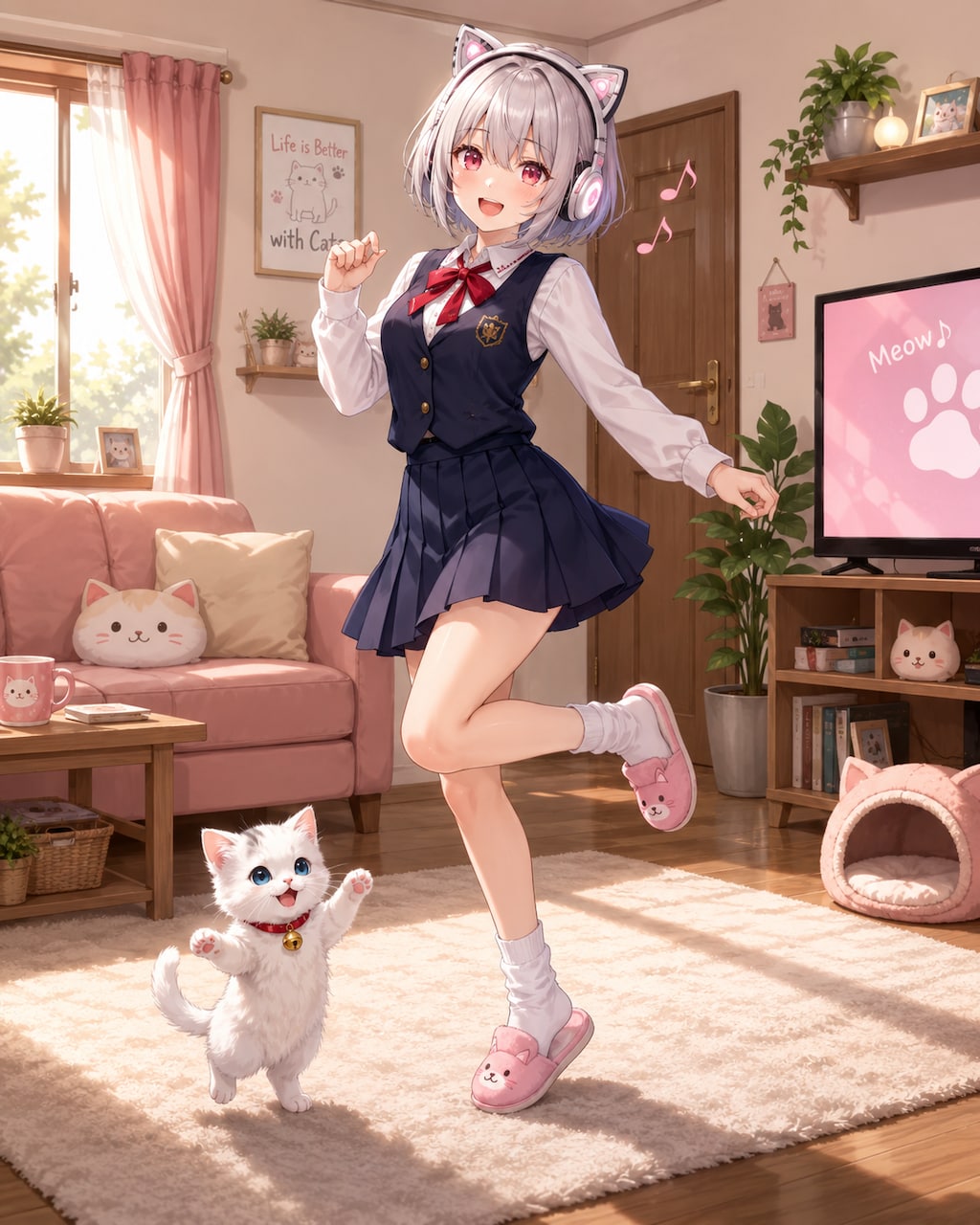 猫耳ヘッドホン
