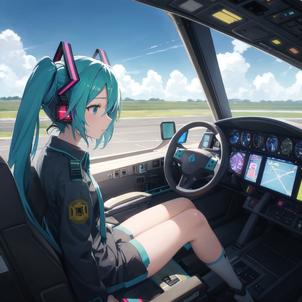 🛩️空飛ぶクルマ🌺自動運転でテイクオフ！🚀 | の人気AIイラスト・グラビア