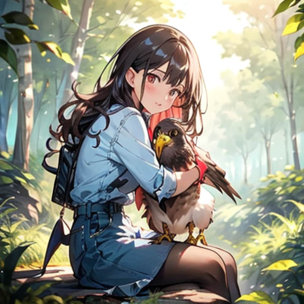 鷹と一緒に251212