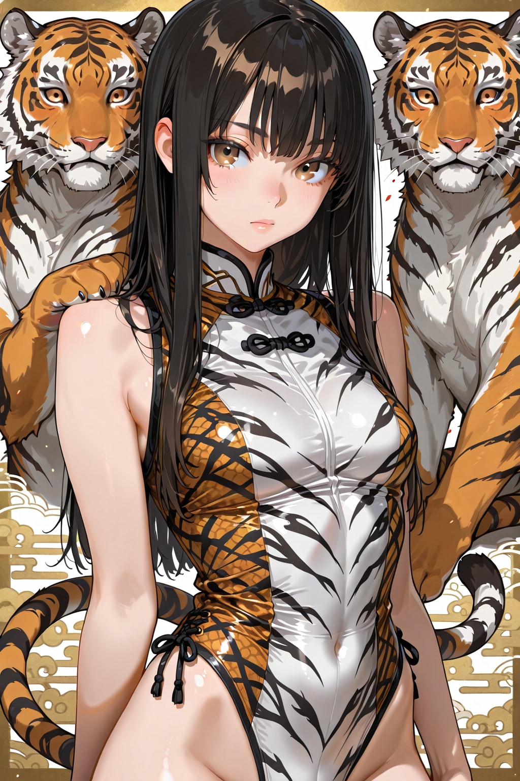 虎柄さくらちゃん