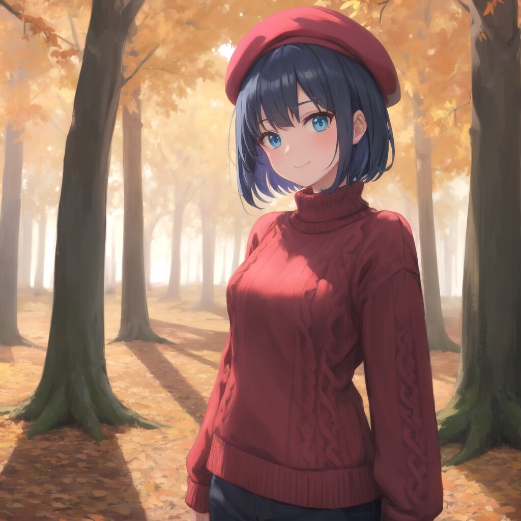 紅葉の風に包まれて