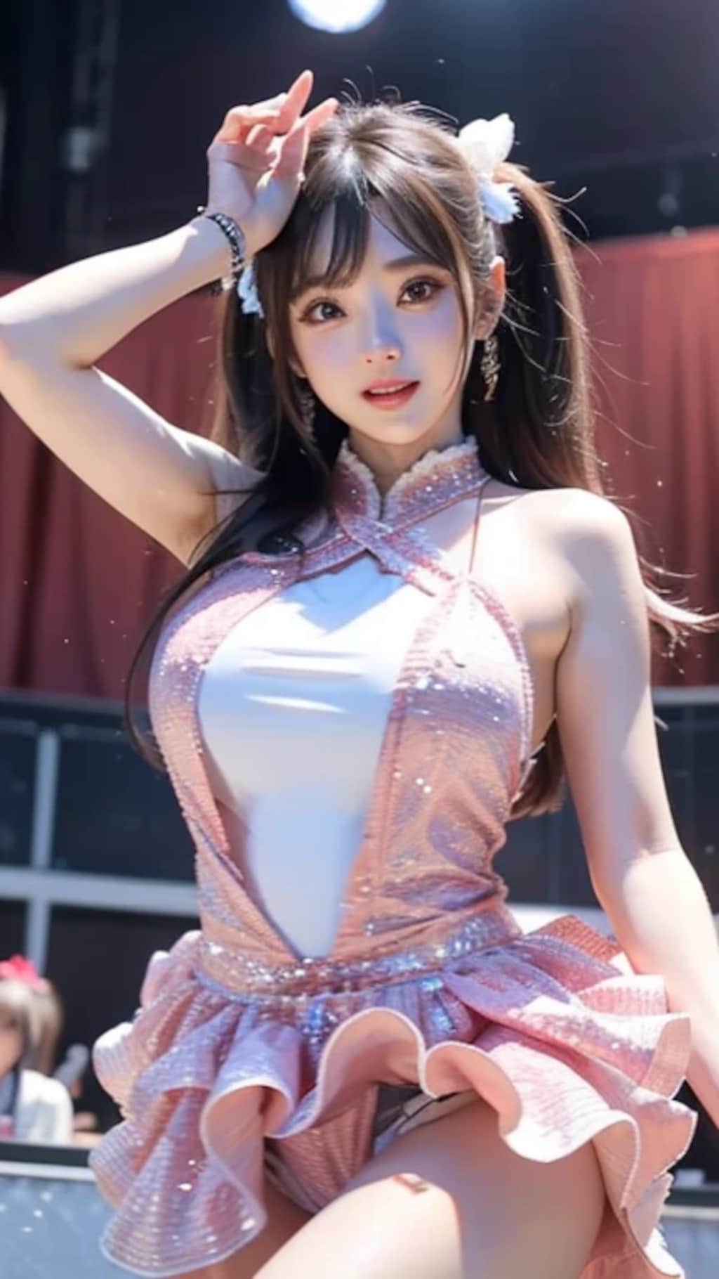 地下アイドルライブ。