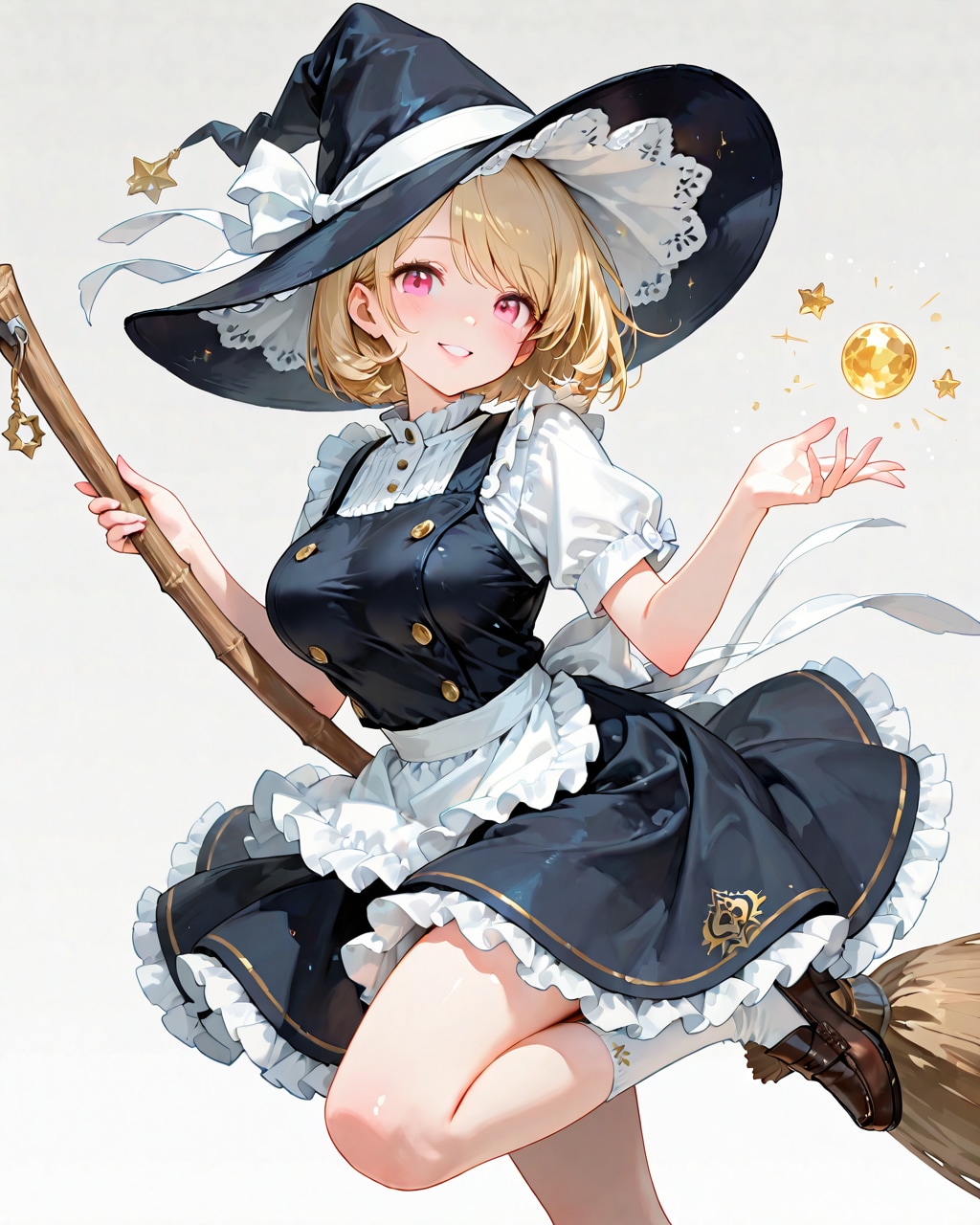 誰服クイズ！第八弾！「箒に跨って」