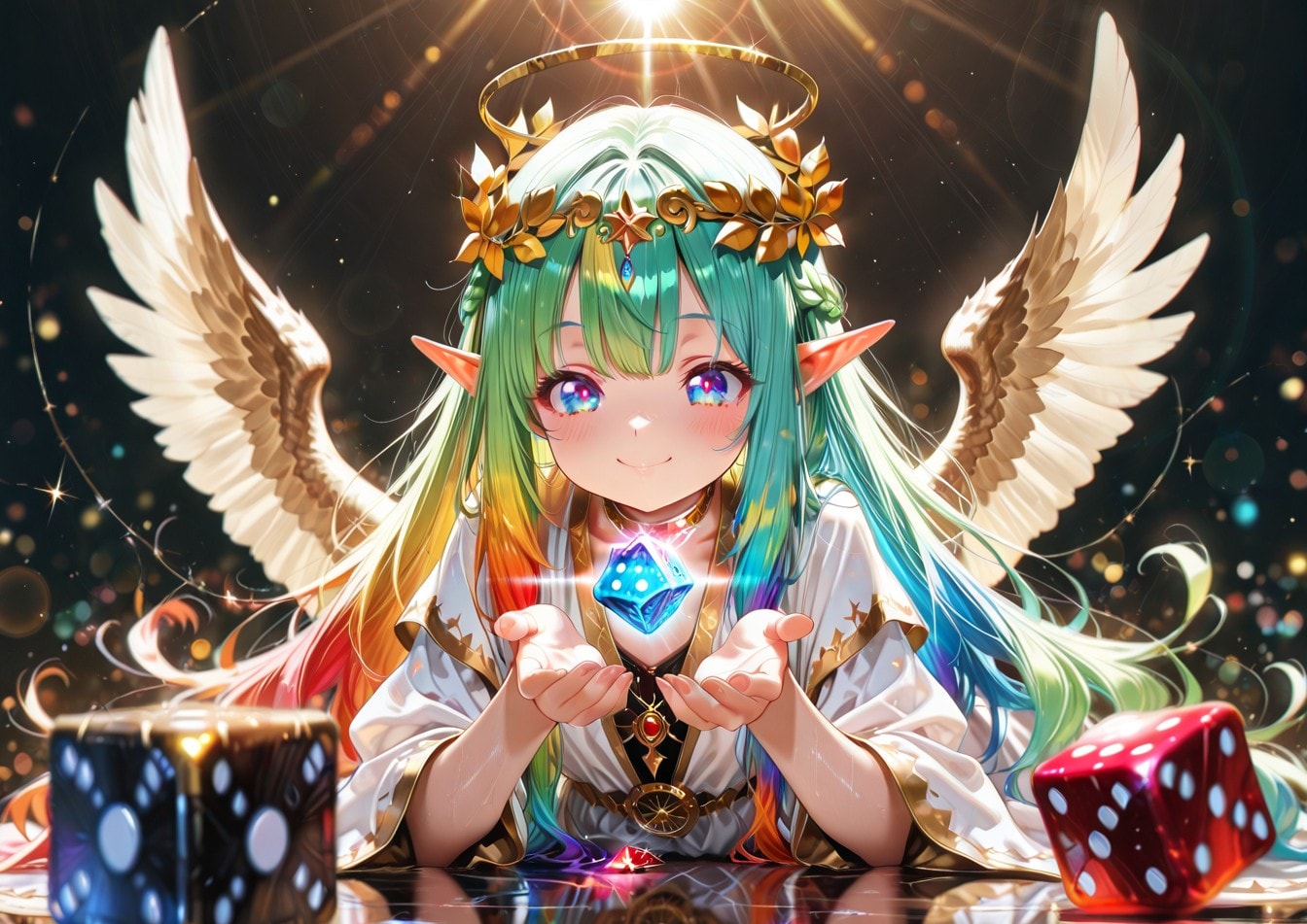 3枚）ダイスの女神 | の人気AIイラスト・グラビア