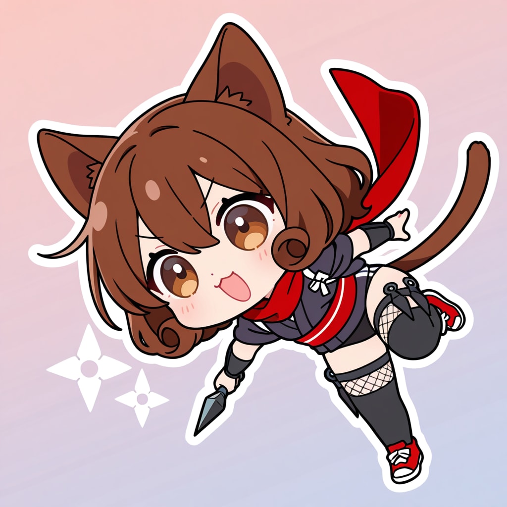 それっぽい動きをする忍ルマ | の人気AIイラスト・グラビア