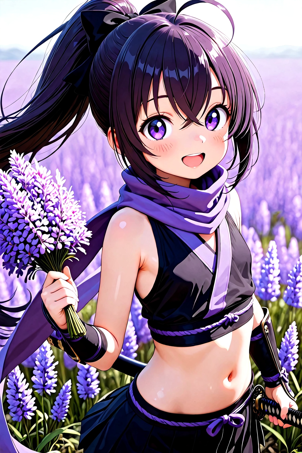 クノイチとラベンダー