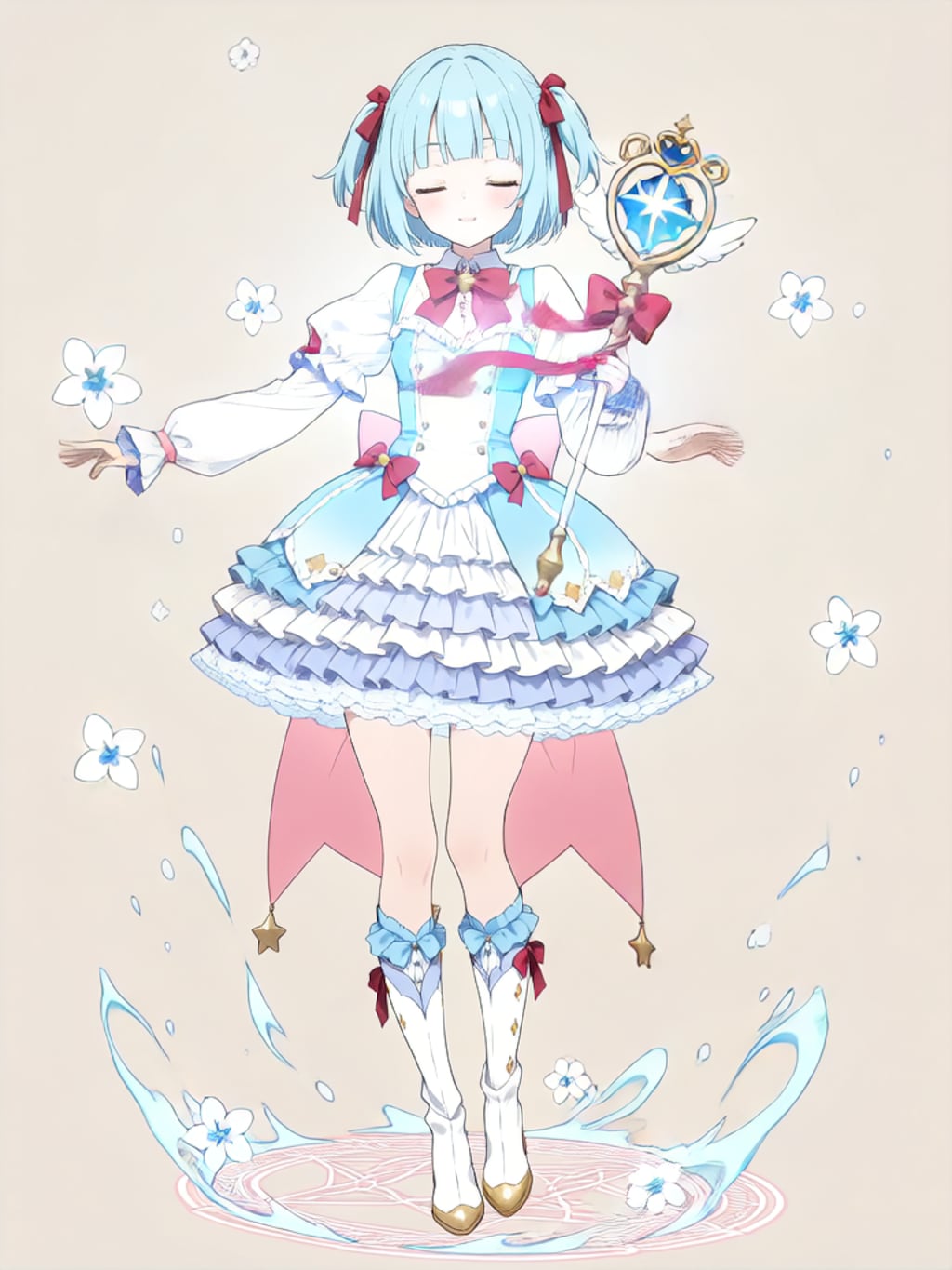 変身！魔法少女 リポ【パラパライラスト】