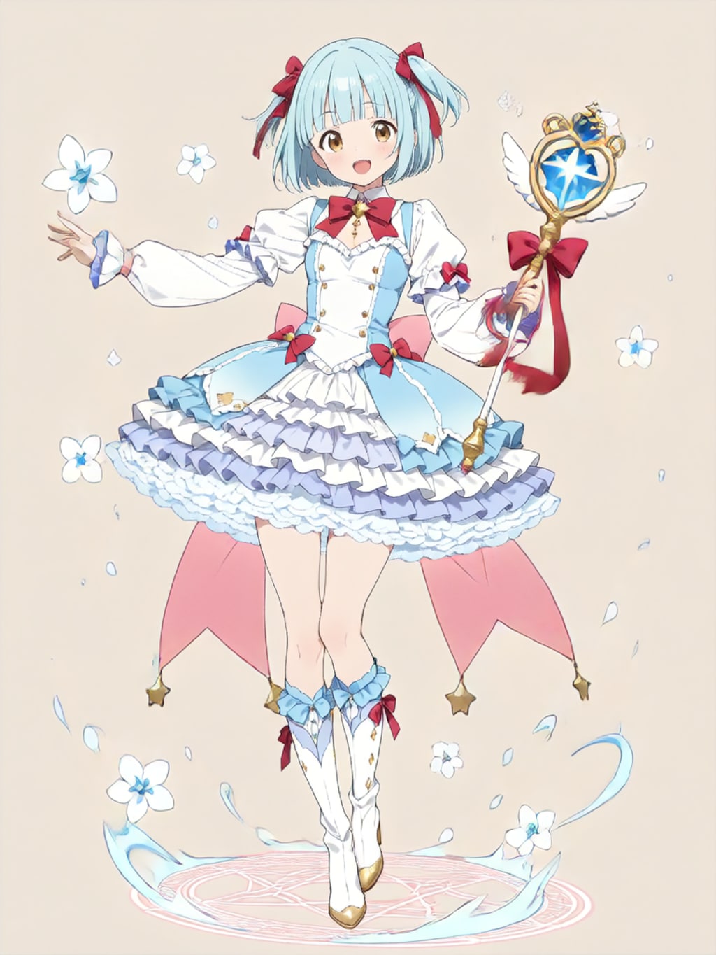 変身！魔法少女 リポ【パラパライラスト】