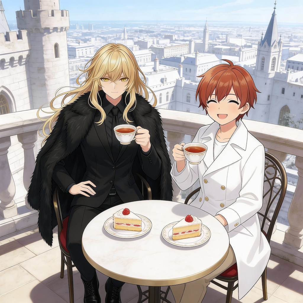 エリザベスと午後のティータイム