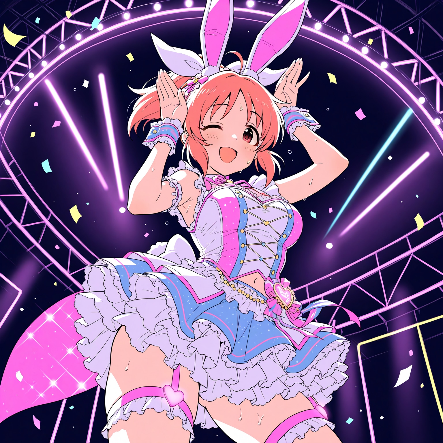 ウサミン・オン・ステージ | の人気AIイラスト・グラビア