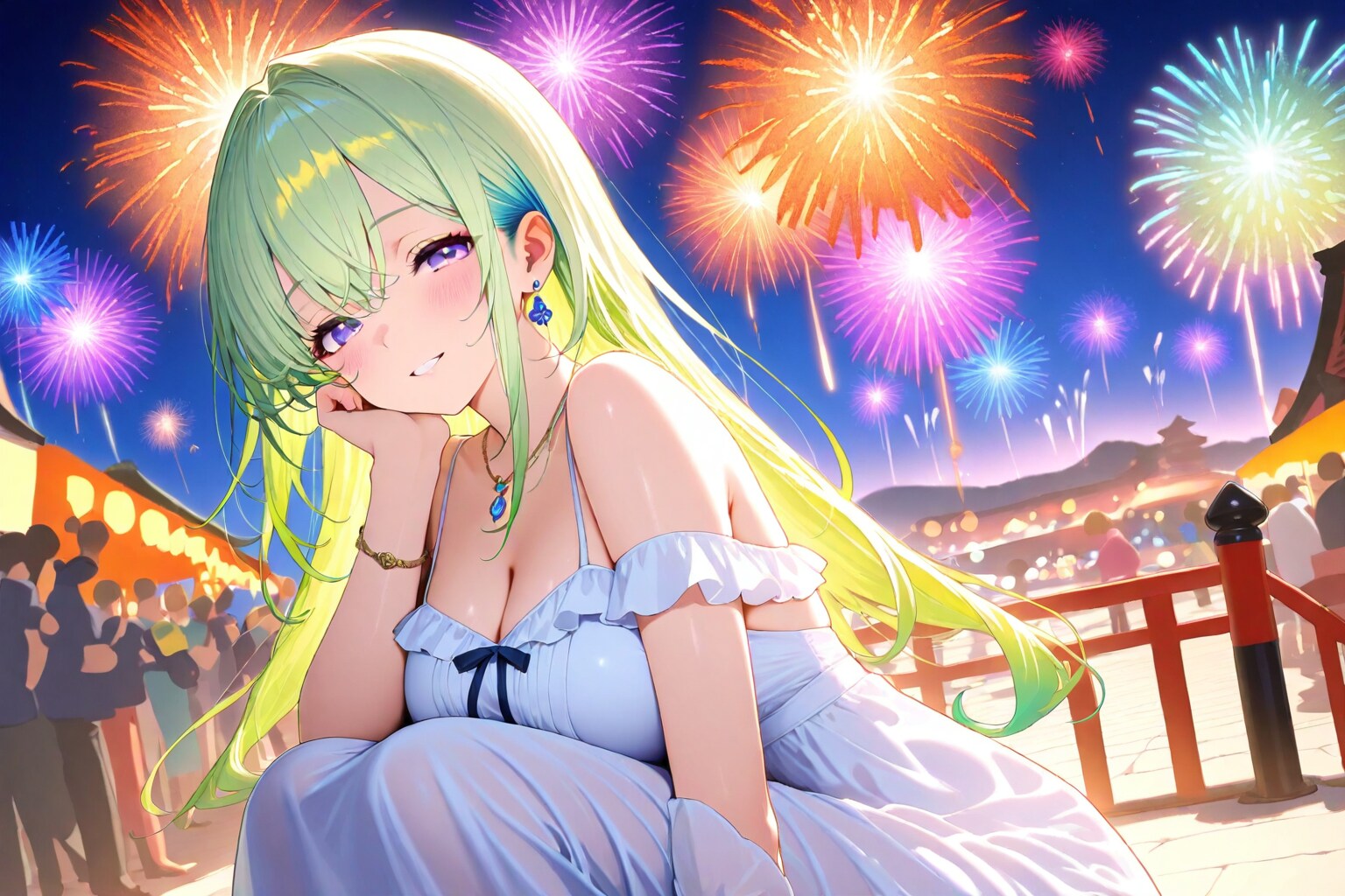 花火 | の人気AIイラスト・グラビア