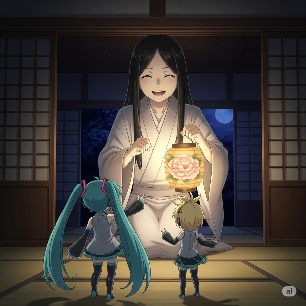 牡丹灯籠の世界に迷い込んでしまったが..