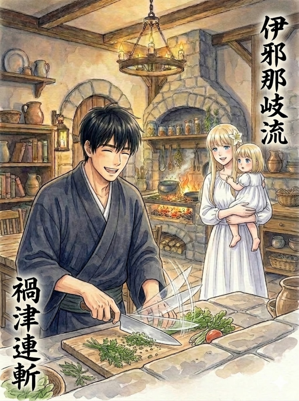 特に深く考えず作ったやつ、ちょっと昔。リリィ赤ちゃんのころと、冴える伊邪那岐流