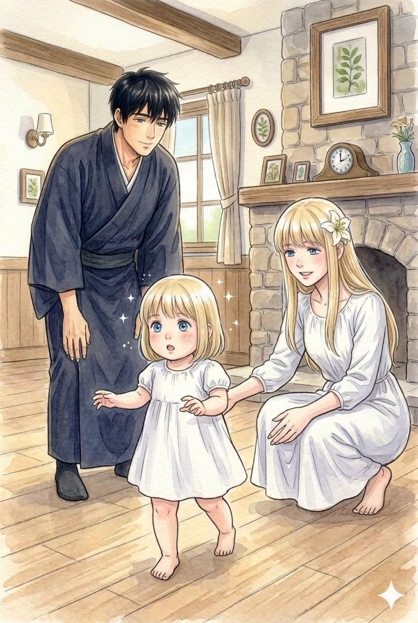 特に深く考えず作ったやつ、ちょっと昔。リリィ赤ちゃんのころと、冴える伊邪那岐流 | の人気AIイラスト・グラビア