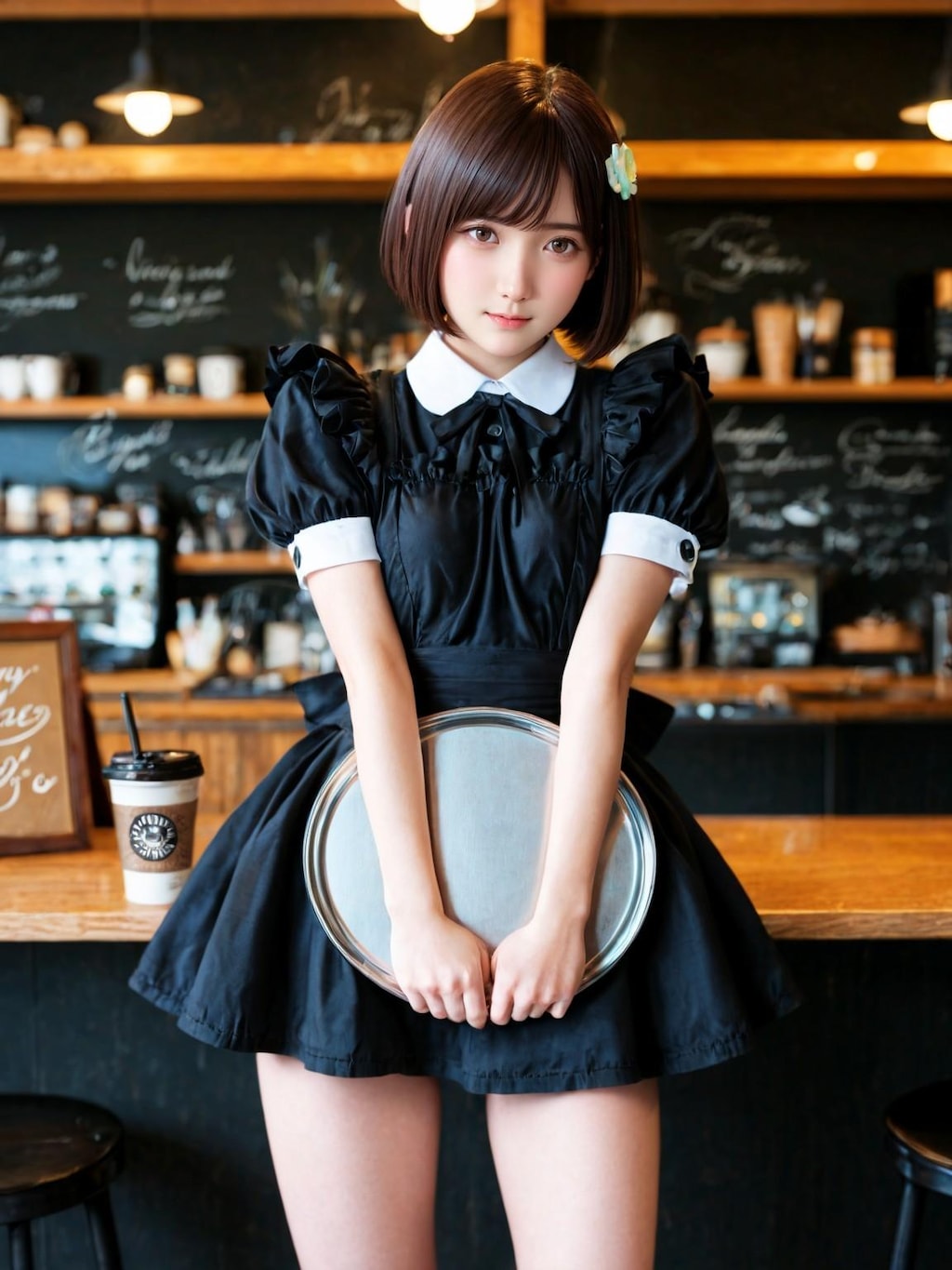 カフェでアルバイト