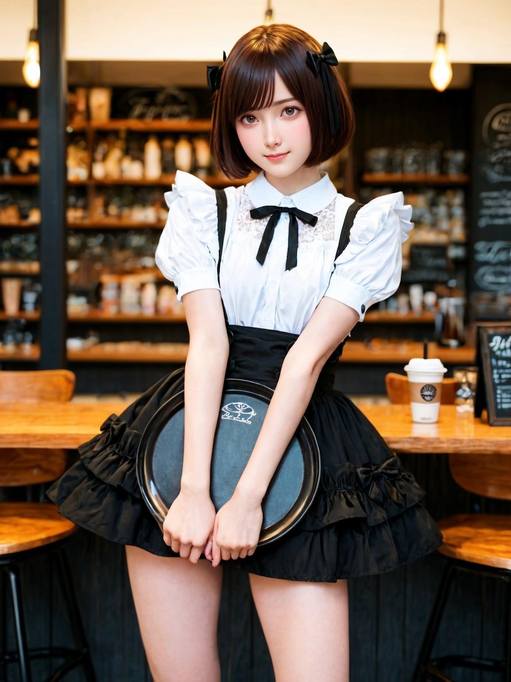 カフェでアルバイト