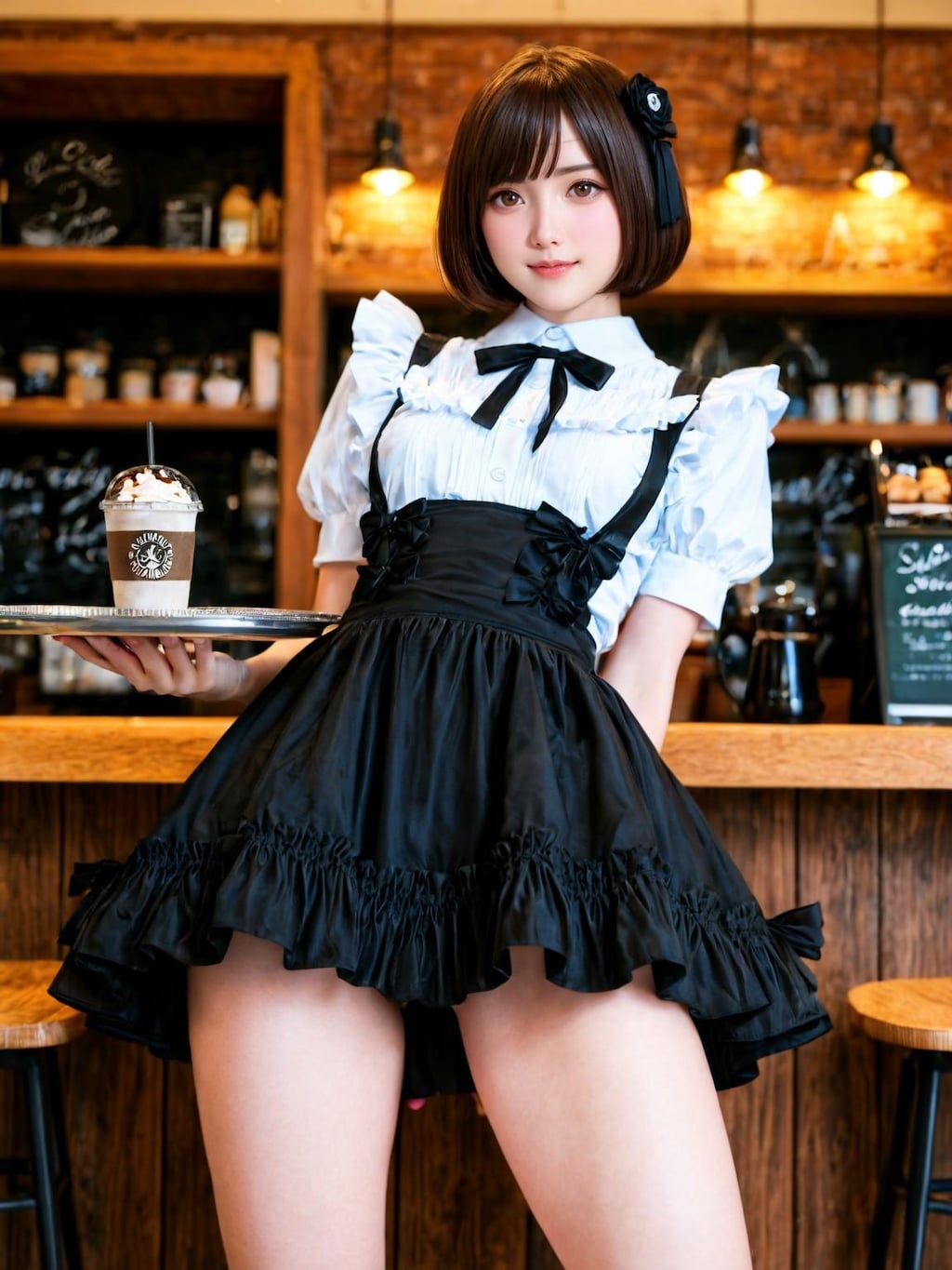 カフェでアルバイト