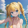 [ちちぷいAI] ああ～～夏休み～！（欲しい💦） 4枚目