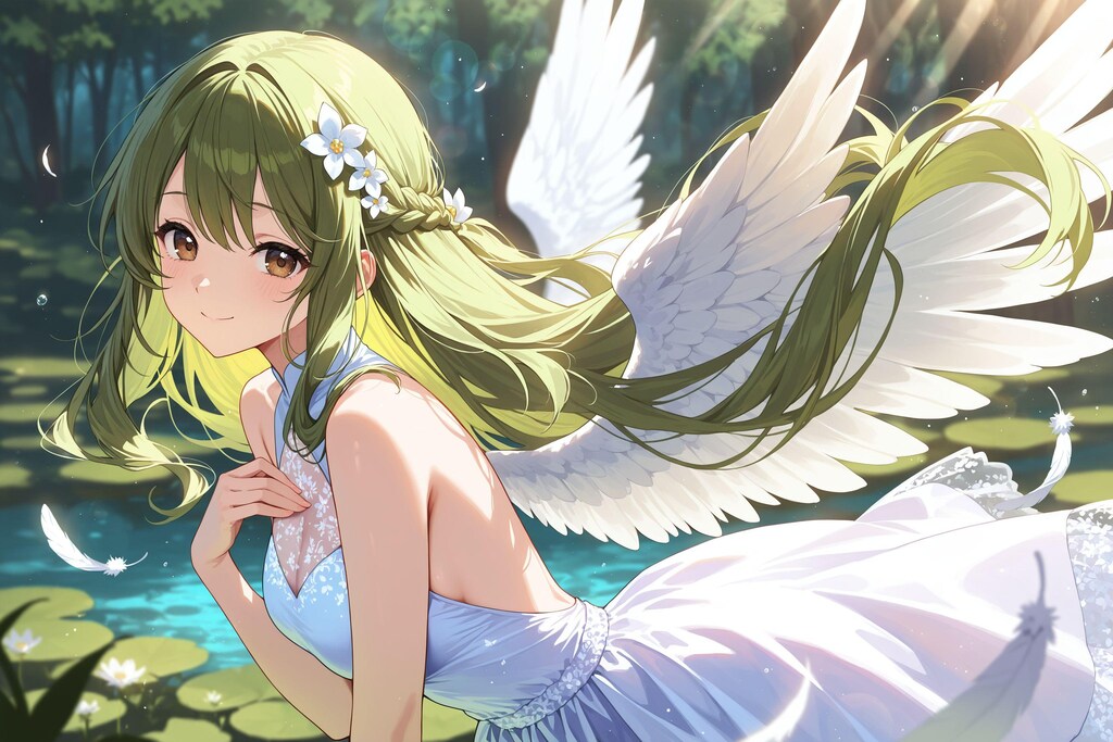 天使さん頑張ります