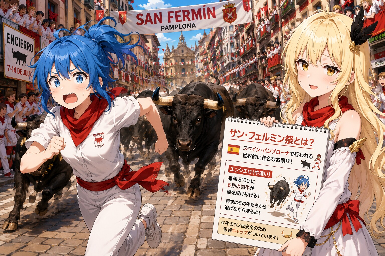 7月6日は牛追い祭の日