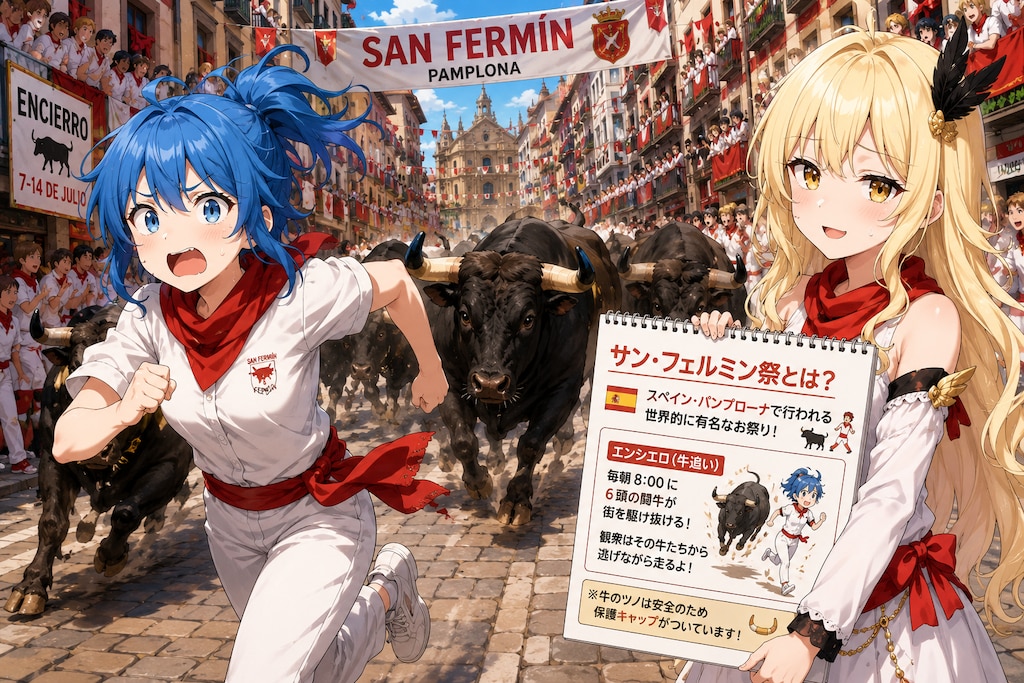 7月6日は牛追い祭の日