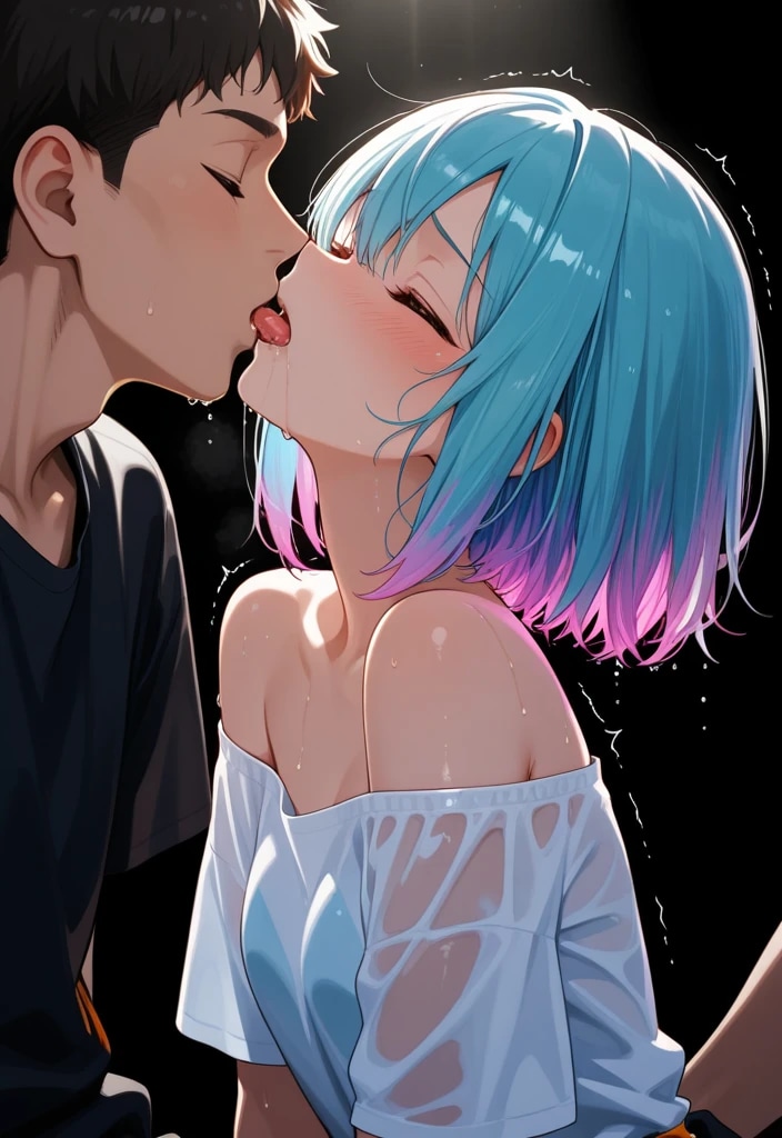 キスでシビれる