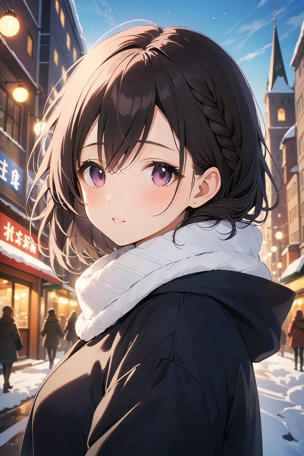 冬の女性 27歳