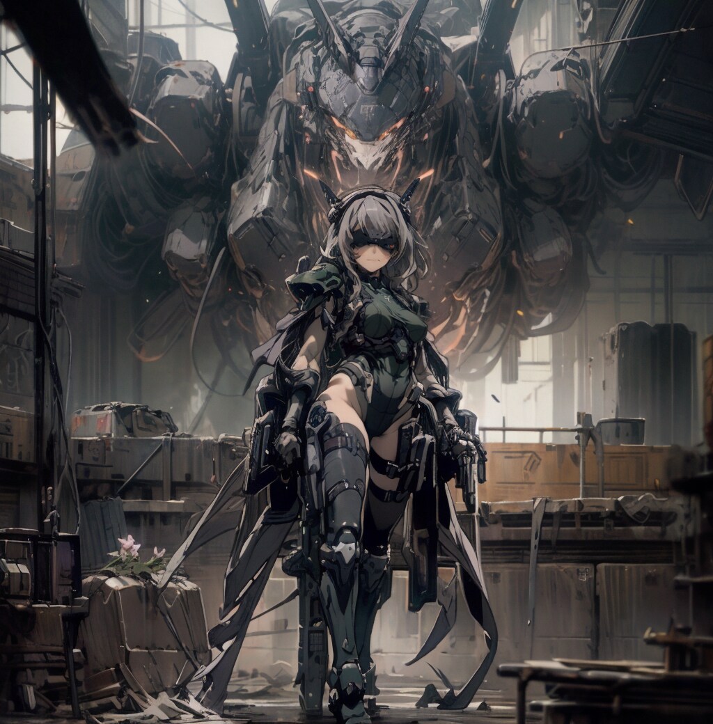 Girl and Robot247 | の人気AIイラスト・グラビア