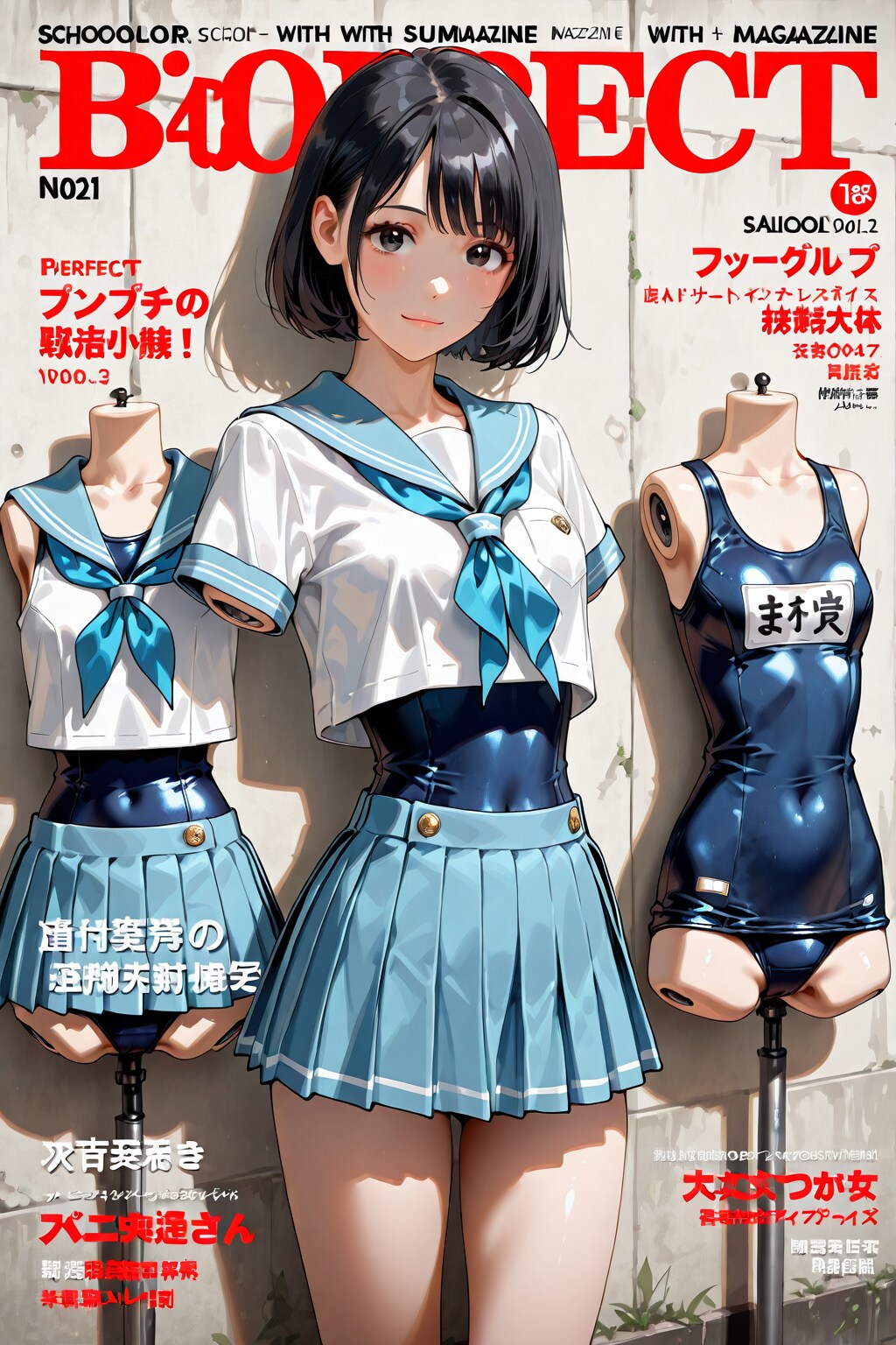 セーラースク水雑誌