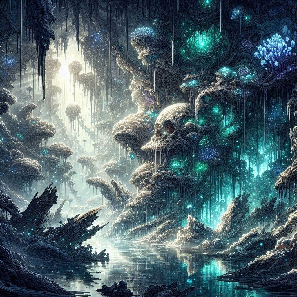 湿気ムンムン洞窟