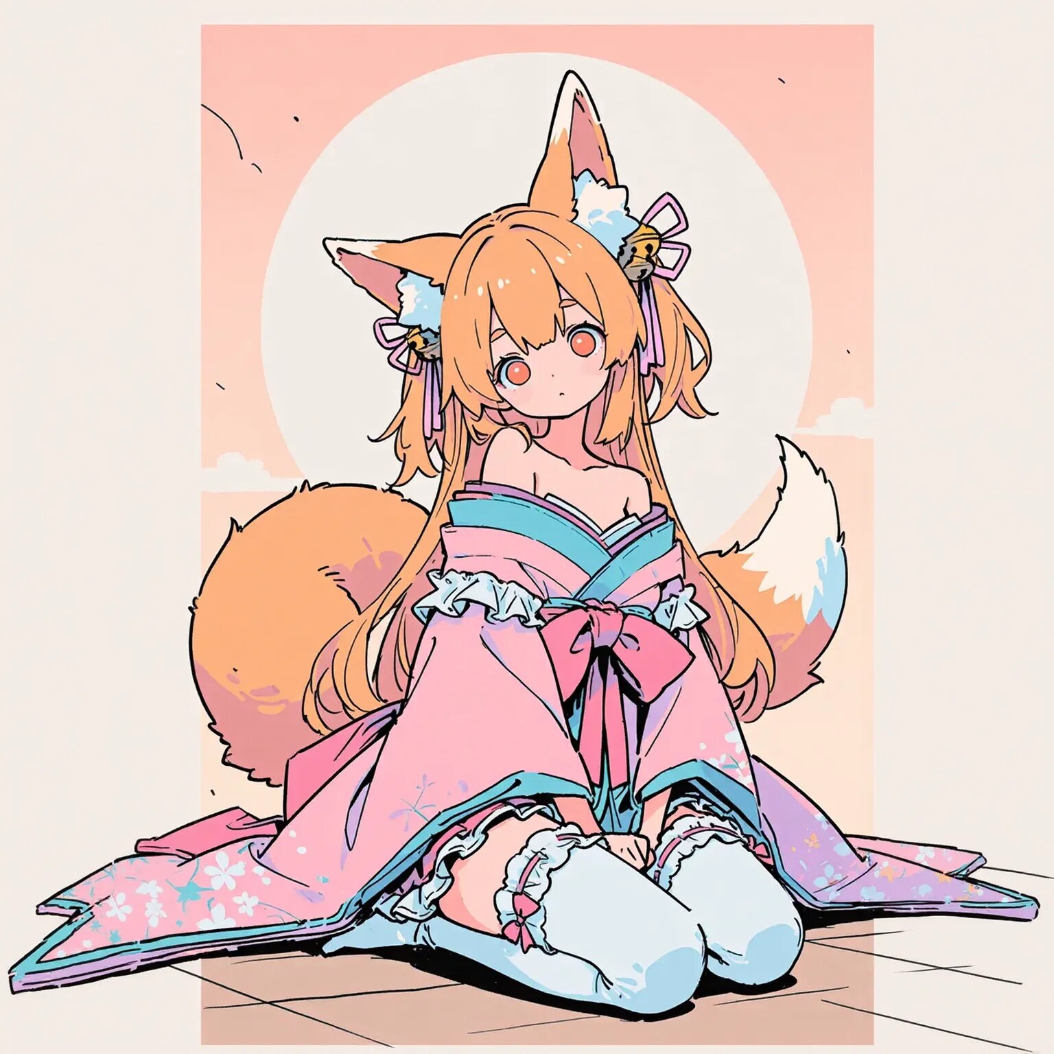 「あるじ〜、着物ってこれでいいのぉ」
