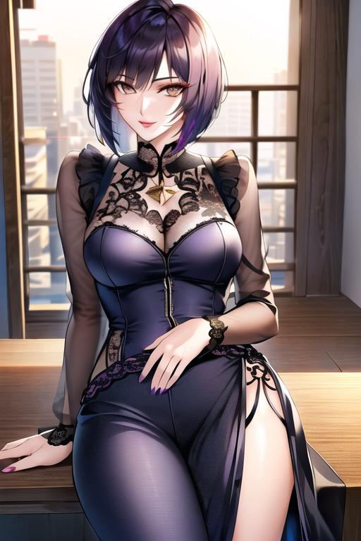 ショートボブのお姉さん達