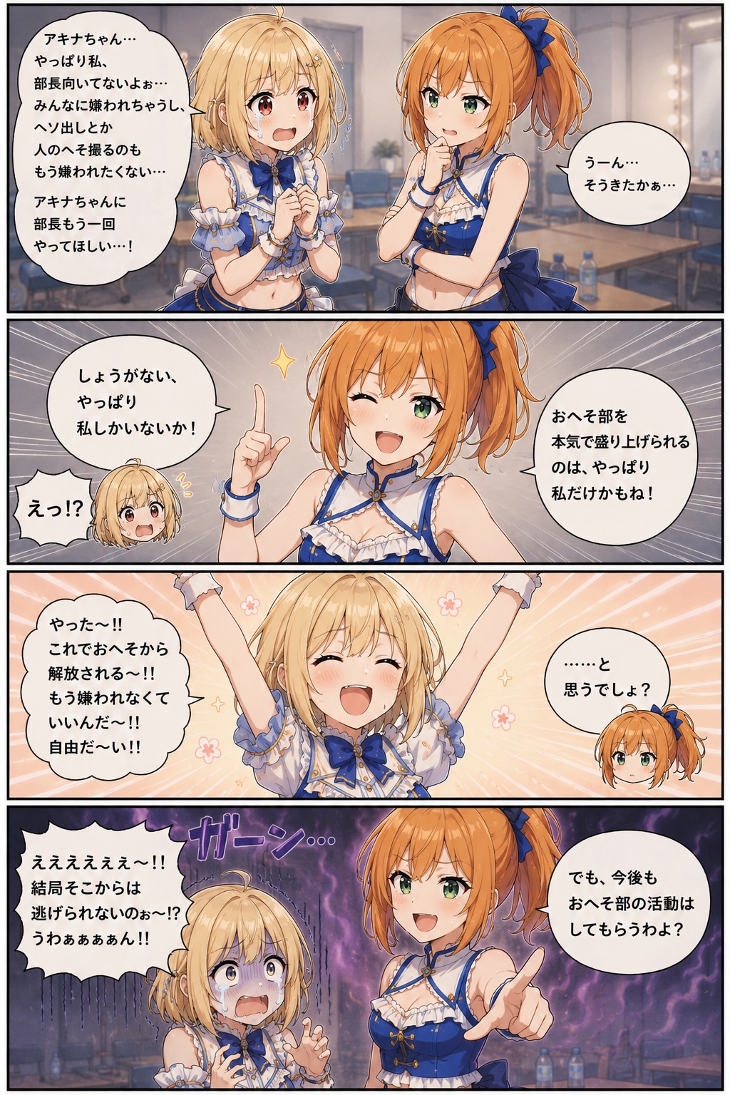 全力アイドルナツミちゃん〜おへそ部部長(仮)の苦悩編