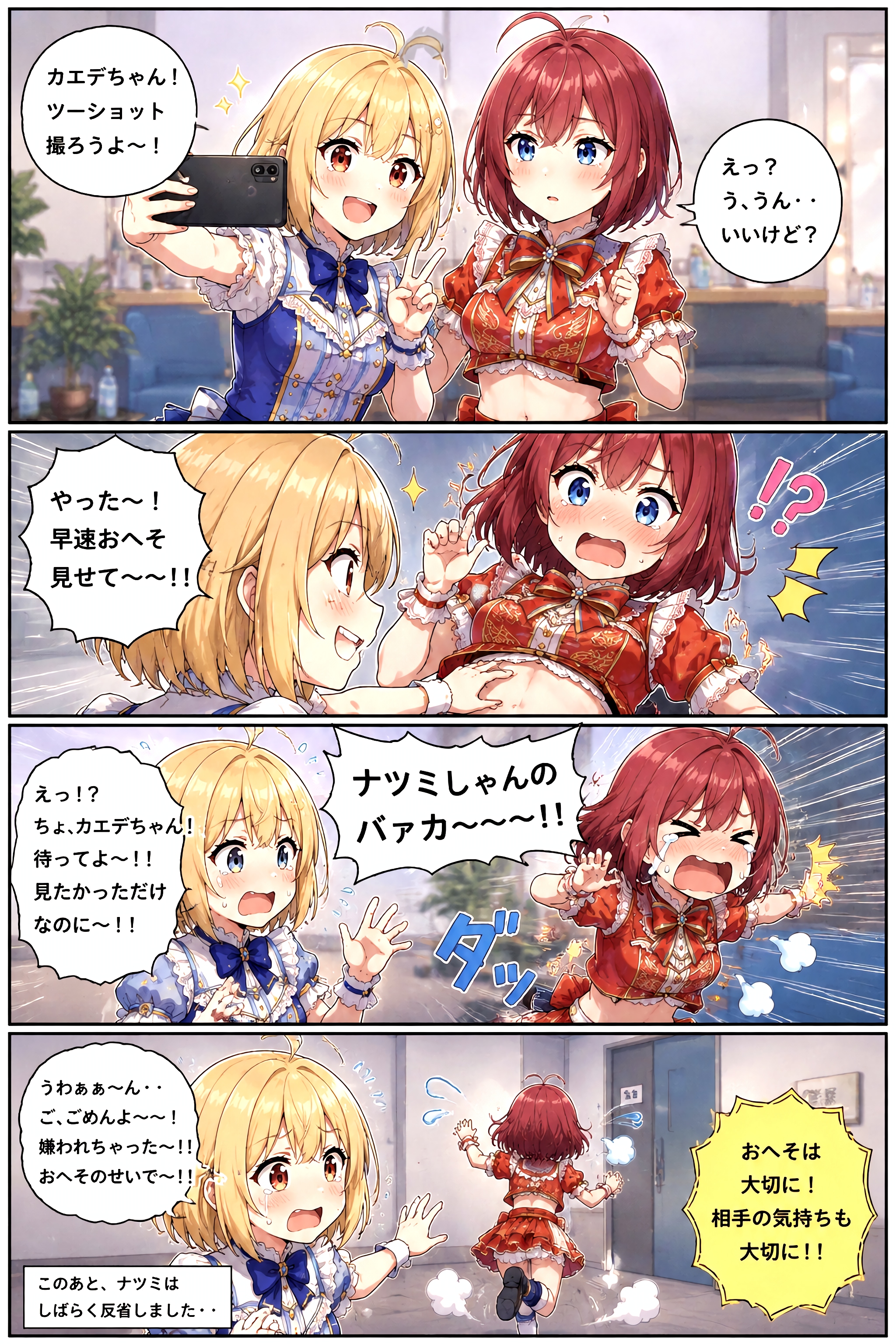 全力アイドルナツミちゃん〜おへそ部部長(仮)の苦悩編