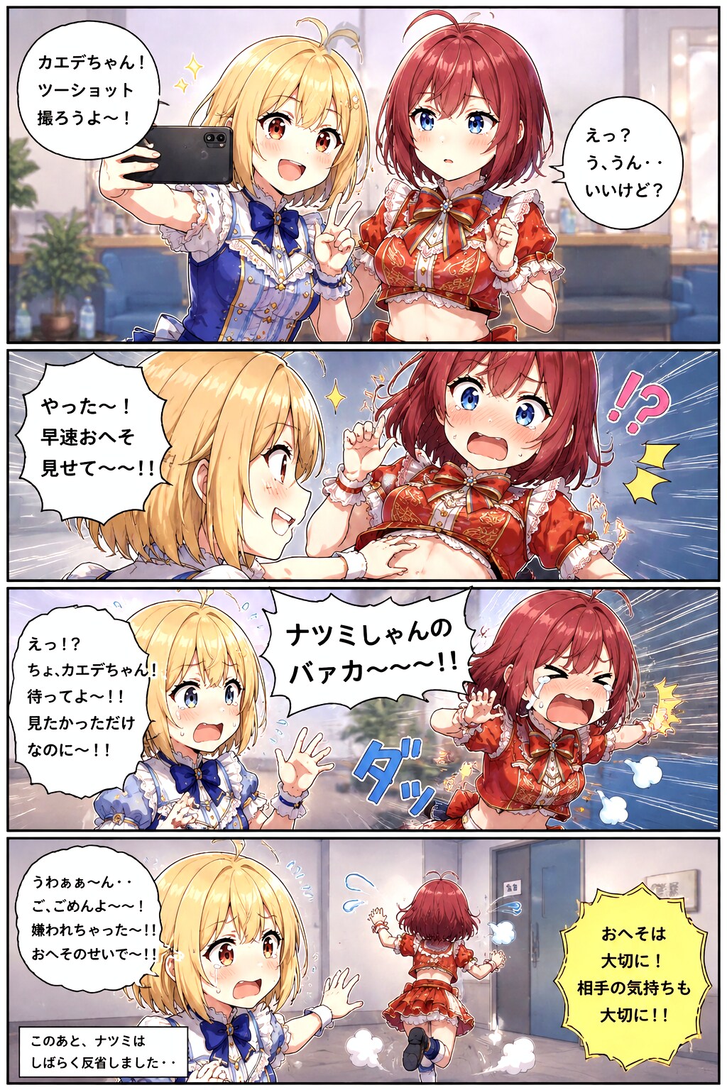 全力アイドルナツミちゃん〜おへそ部部長(仮)の苦悩編